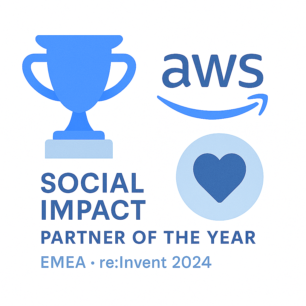Cloudwick Wins AWS Social Impact Partner of the Year for EMEA at re:Invent 2024